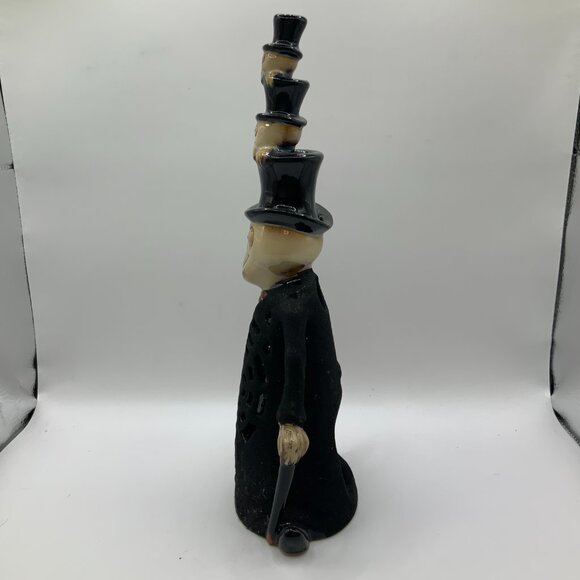 Yankee Candle Boney 2009 Uncle Vlad Stacked Heads Tea Light Holder - Picture 4 of 9
